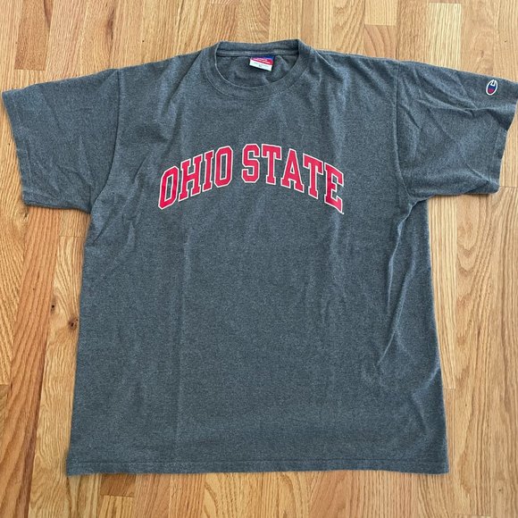 Champion Other - OSU Ohio State Buckeyes Short Sleeve Tee T Shirt Men’s XL Gray